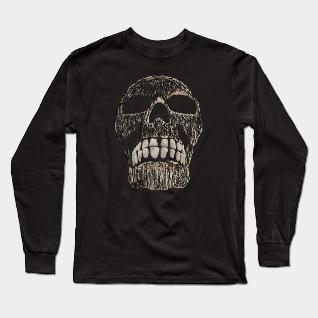 Lost skull Long Sleeve T-Shirt by ZAARA